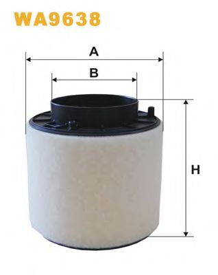 WIX FILTERS wa9638 -  Воздушный фильтр